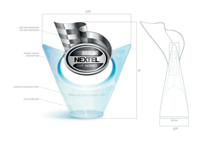 Nextel Nascar trophy