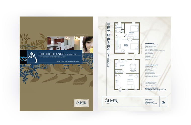 Oliver Properties flyer